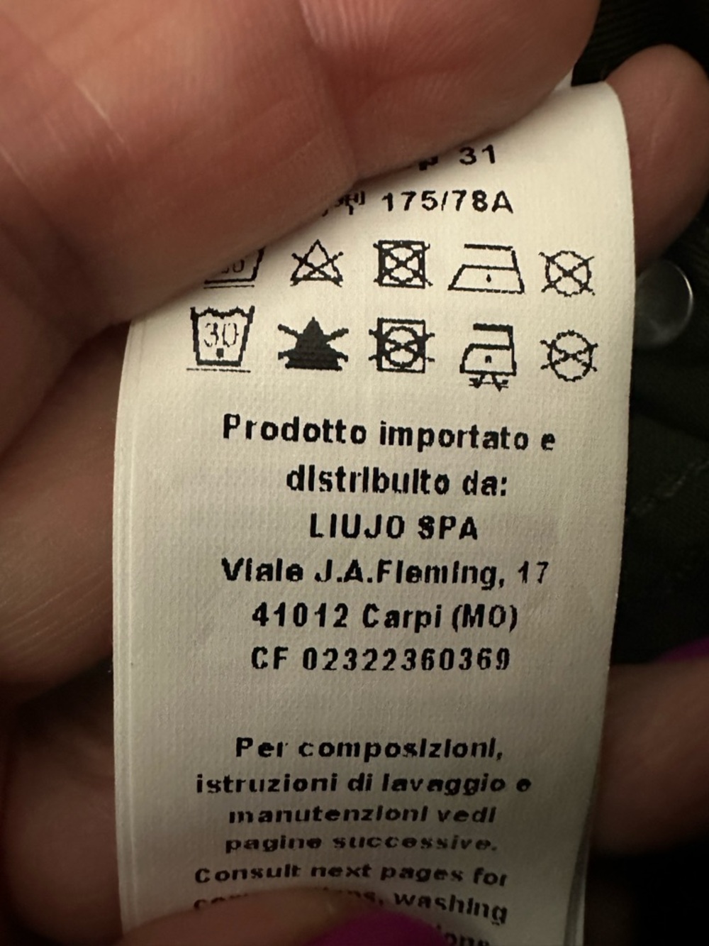 Liu Jo Olive Flared Jean -inseam 35.5 - Picture 3 of 8